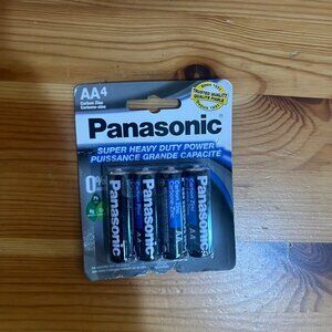 Panasonic AA Batteries Super Heavy Duty Power Carbon Zinc Double A Battery Brand